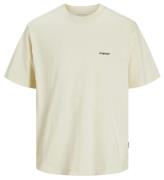 Jack & Jones T-shirt - JorParos - Antique White/GRAPES