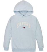 Tommy Hilfiger Hættetrøje - Varsity - Breezy Blue Heather