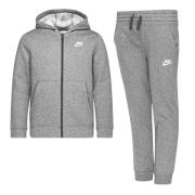 Nike Sweat Suit Core NSW - Grå/Grå/Hvid Børn