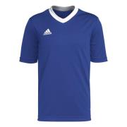 adidas Trænings T-Shirt Entrada 22 - Blå/Hvid Børn