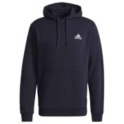 adidas Hættetrøje Fleece Feelcozy - Navy/Hvid