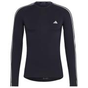 adidas Træningstrøje Techfit Lange Ærmer - Sort/Hvid
