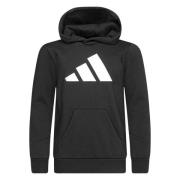 adidas Hættetrøje Fleece - Sort/Hvid Børn