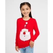 Liverpool Julesweater Julemand - Rød Børn