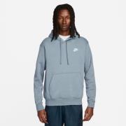 Nike Hættetrøje NSW Club - Blå/Hvid