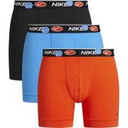 Nike Boxershorts 3-Pak - Sort/Orange/Blå