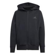 adidas Hættetrøje Z.N.E. Full Zip - Sort Børn