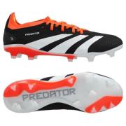 adidas Predator Pro FG Solar Energy - Sort/Hvid/Rød