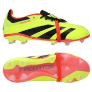 adidas Predator Elite Fold-over Tongue FG Energy Citrus - Gul/Sort/Rød Børn