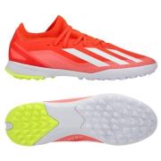 adidas X Crazyfast League TF Energy Citrus - Rød/Hvid/Gul Børn