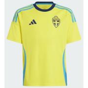 Adidas Sweden 24 Fan Kids hjemmebanetrøje